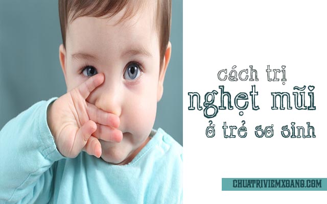 Massage khám nghẹt mũi cho trẻ