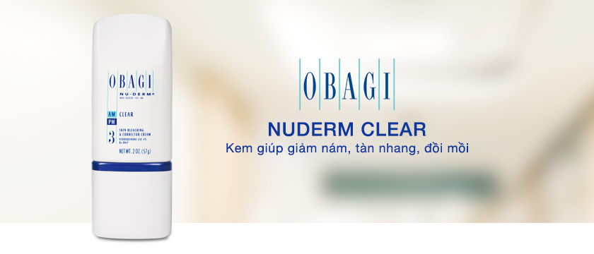 kem trị nám Obagi Nu-Derm Clear số 3