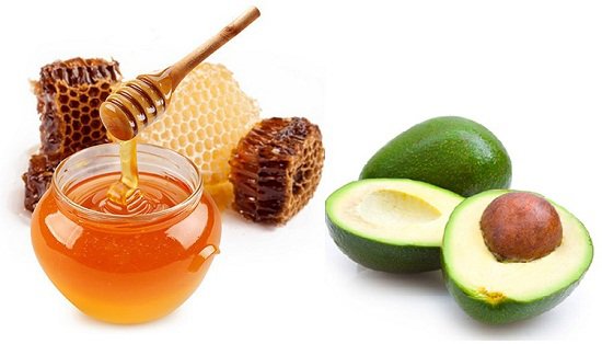 chữa tàn nhang kết hợp với mật ong và bơ