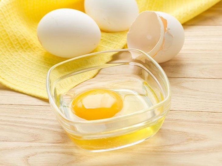 gel bôi trơn bằng lòng trắng trứng