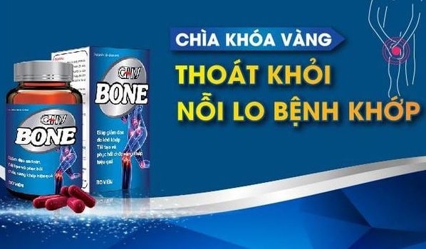 Thuốc GHV BONE khám đau nhức xương khớp với CN bột đạm thủy phân