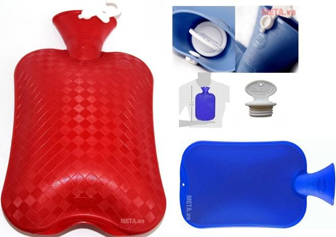 chườm nóng giảm đau lưng người già