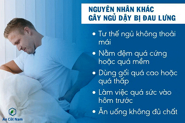 Bị đau lưng khi ngủ dậy là bệnh gì?