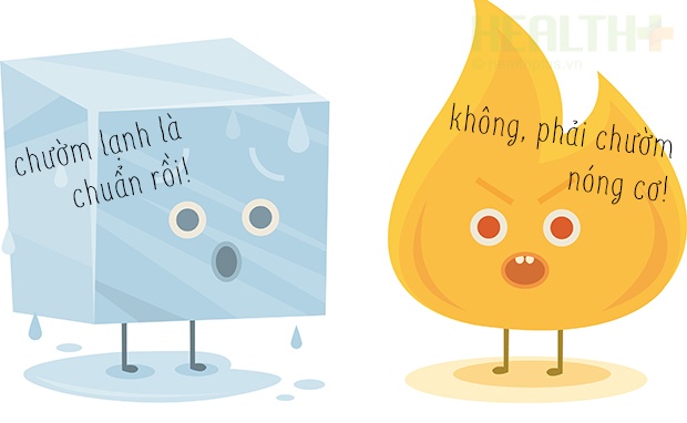 Đau lưng nên chườm nóng hoặc lạnh để giảm đau