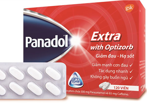 Thuốc bớt đau thông thường Paracetamol