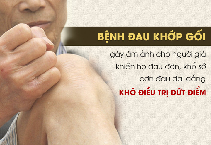 Cách trị đau khớp gối ở người già tại nhà đơn giản