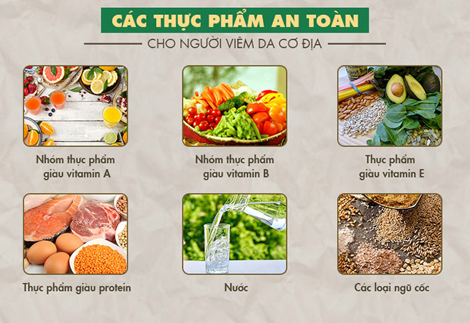 Viêm da cơ địa ở chân kiêng gì?
