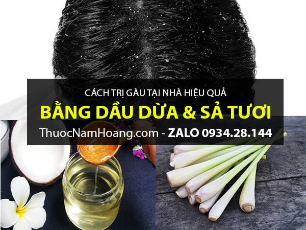 Dầu dừa hỗ trợ giảm gàu cho bà bầu