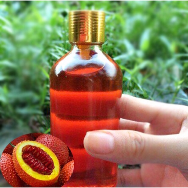 Cách nhận biết dầu gấc nguyên chất bằng mắt thường