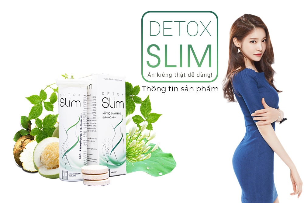 Viên sủi Giảm Cân Detox Slim