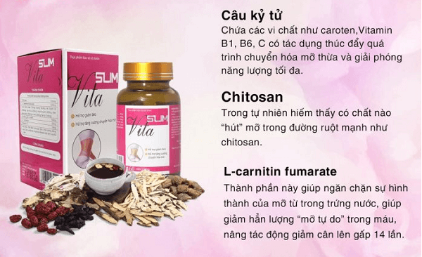 Thuốc giảm cân Slim vita