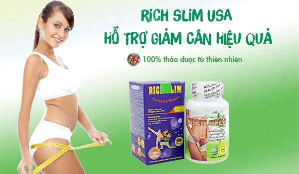Thuốc giảm cân Rich Slim của mỹ