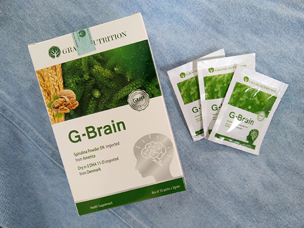 Cốm trí não G-Brain giá bao nhiêu