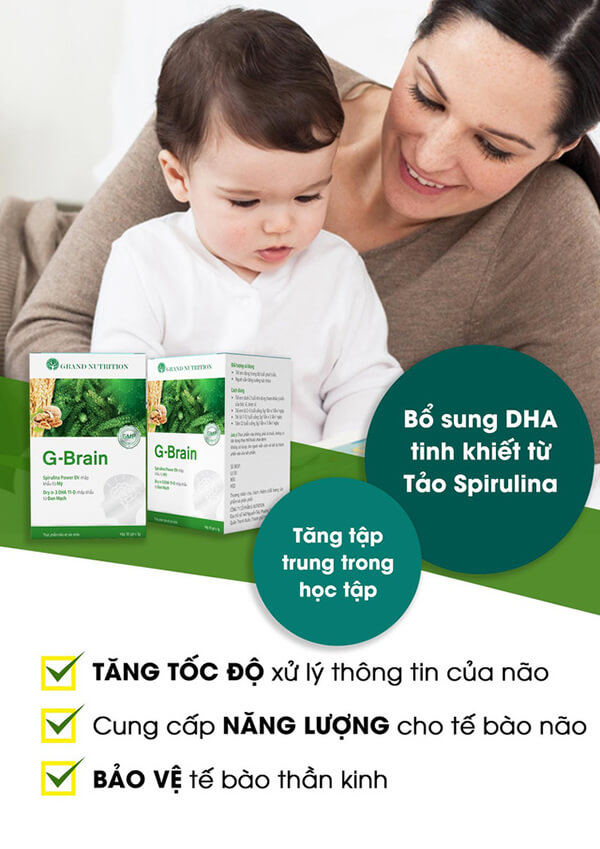 Cốm trí não G-Brain bán ở đâu