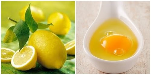 triệt lông nách bằng chanh và trứng gà