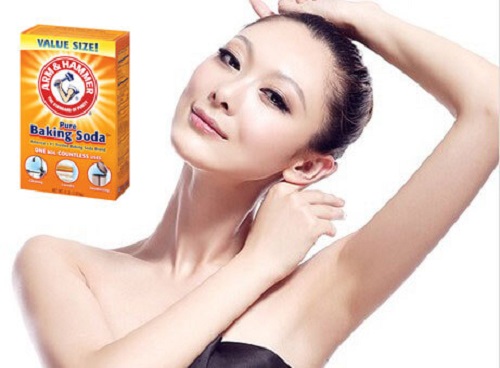 Tẩy lông nách bằng Baking Soda