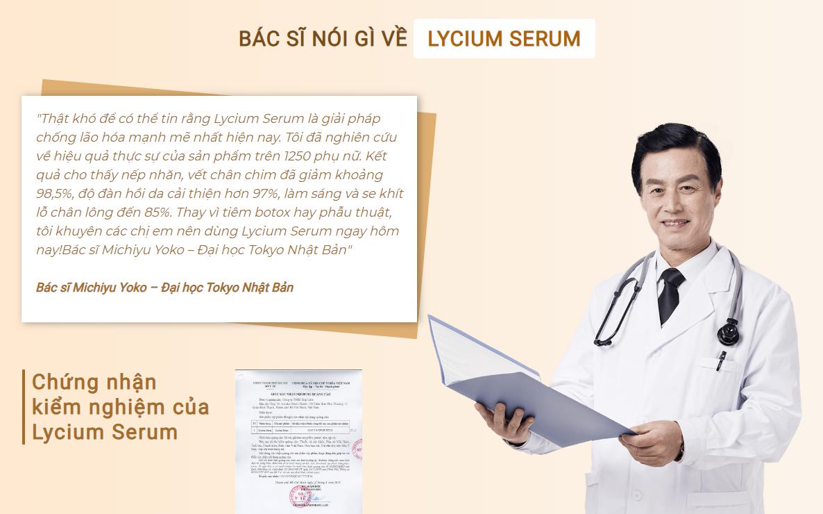 Lycium Serum dành cho ai