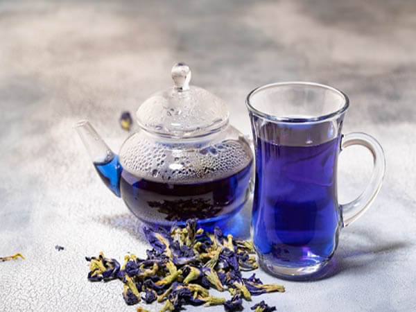 Cách pha trà hoa đậu biếc ngon