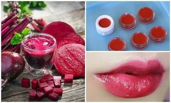 Cách làm son môi tại nhà bằng củ dền