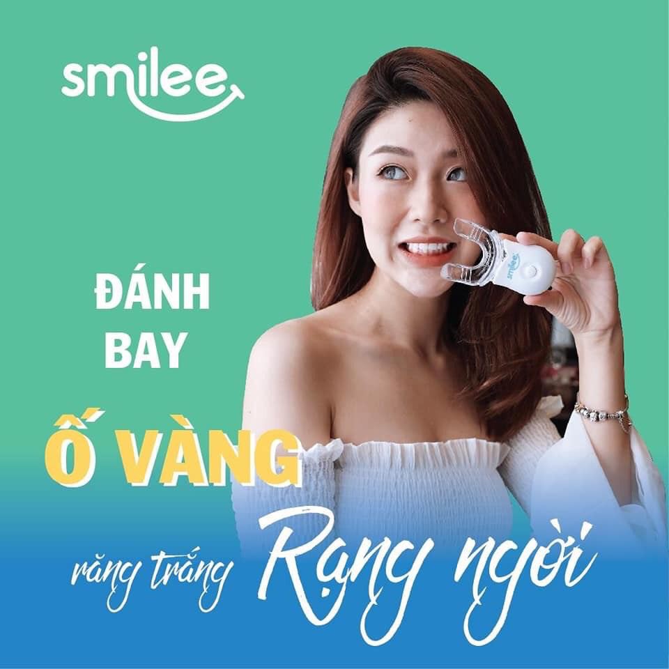 Cách dùng bộ kit trắng răng Smilee