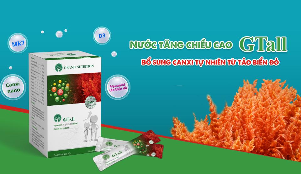 Nước tăng chiều cao G tall mua ở đâu?