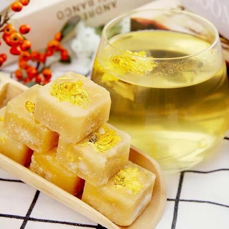Trà hoa cúc đường phèn có béo không