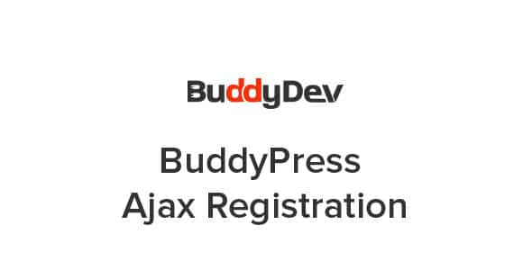 BuddyPress Ajax Registration BuddyPress Ajax Registration