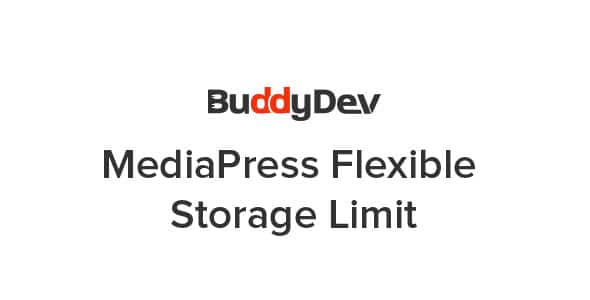 MediaPress Flexible Storage Limit