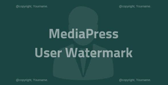 MediaPress User Watermark MediaPress User Watermark