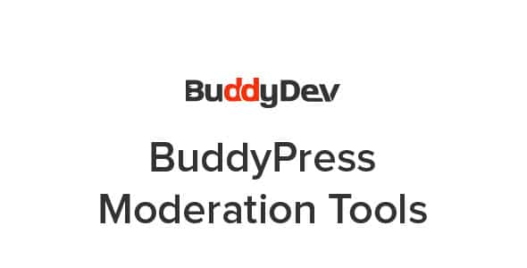 BuddyPress Moderation Tools BuddyPress Moderation Tools