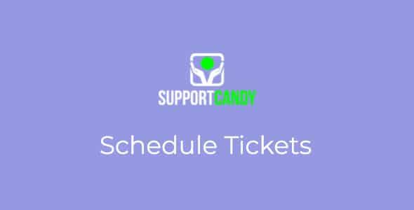 SupportCandy – Schedule Tickets SupportCandy – Schedule Tickets
