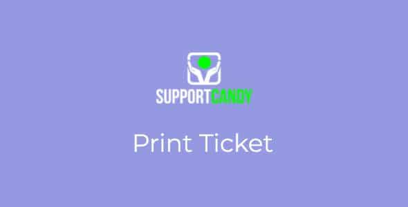 SupportCandy – Print Tickets SupportCandy – Print Tickets