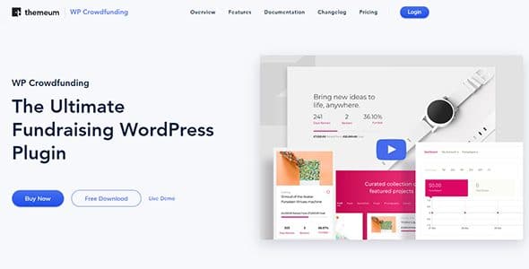 WP Crowdfunding Pro Theme