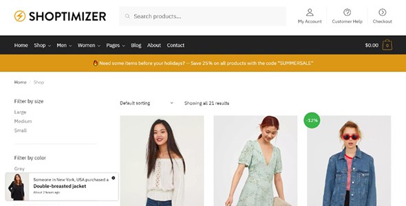 Shoptimizer – Fastest WooCommerce WordPress Themes Shoptimizer – Fastest WooCommerce WordPress Themes