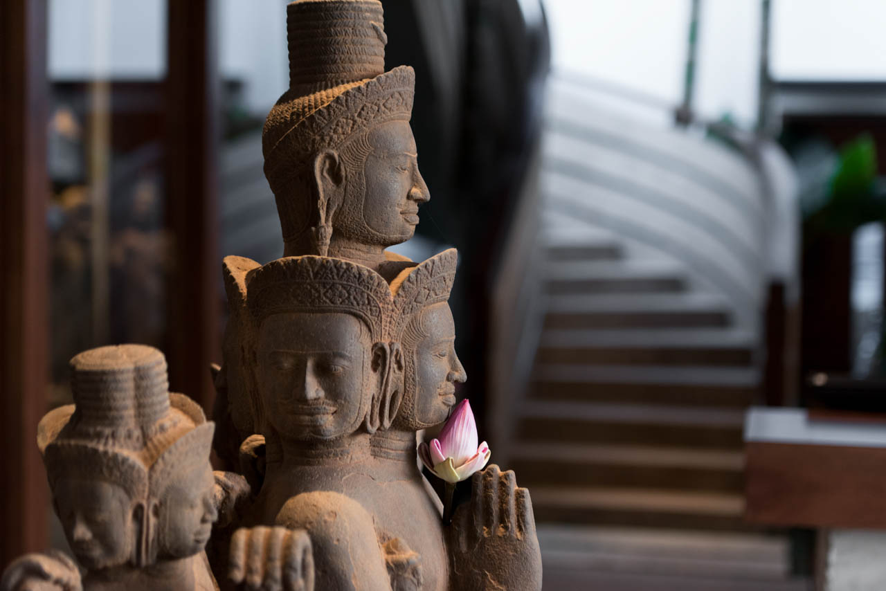 Jaya House Khmer Buddhist  Statue