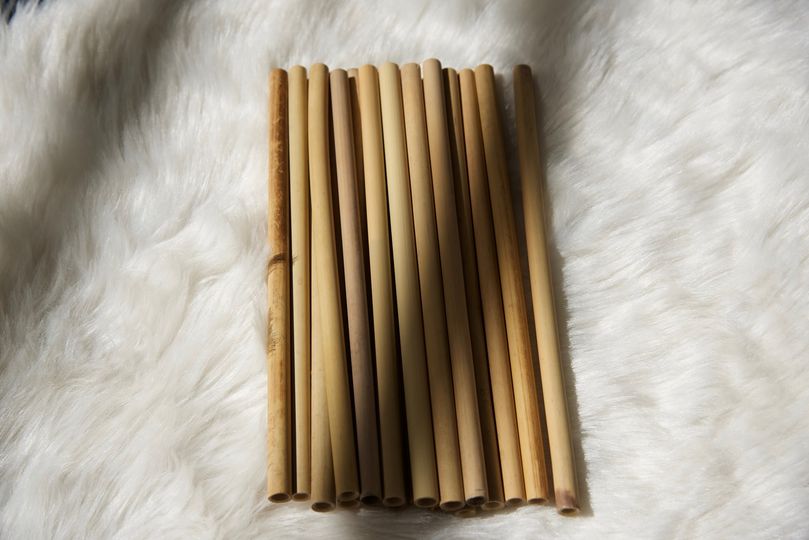 Bamboo Drinking Straws from Jaya House