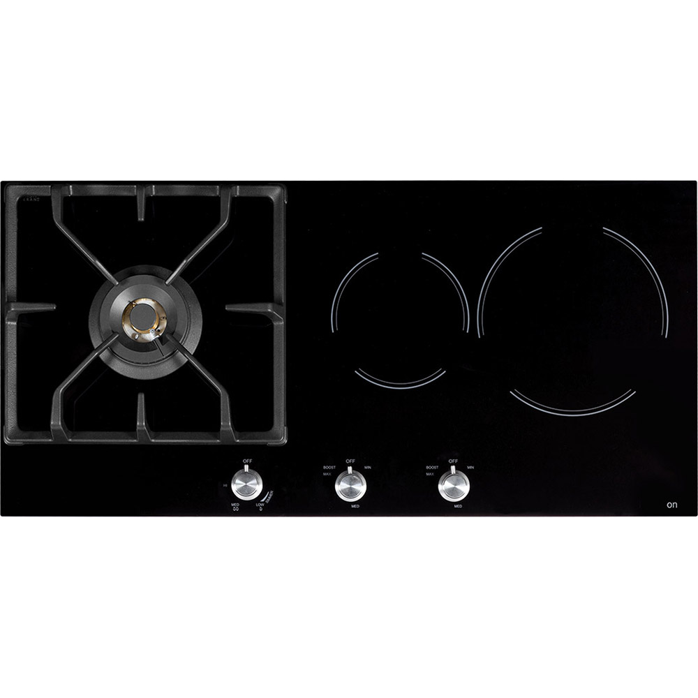 FIXG903B1N/L 85cm Glass Gas & Induction Cooktop Franke Australia