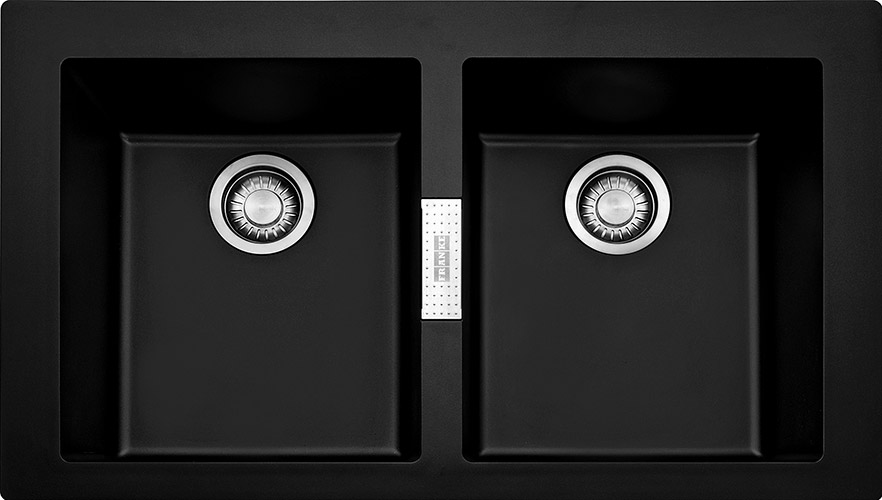S2D 620 CB Sirius 2.0 Double Bowl Black Sink Franke Australia