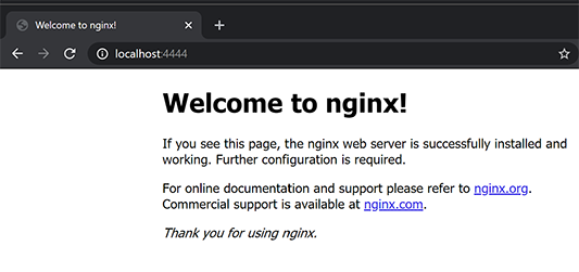 Welcome to nginx