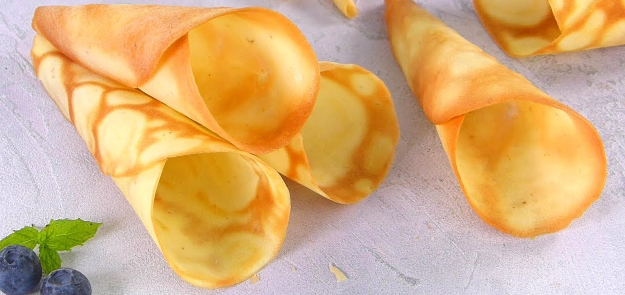 homemade waffle cones 