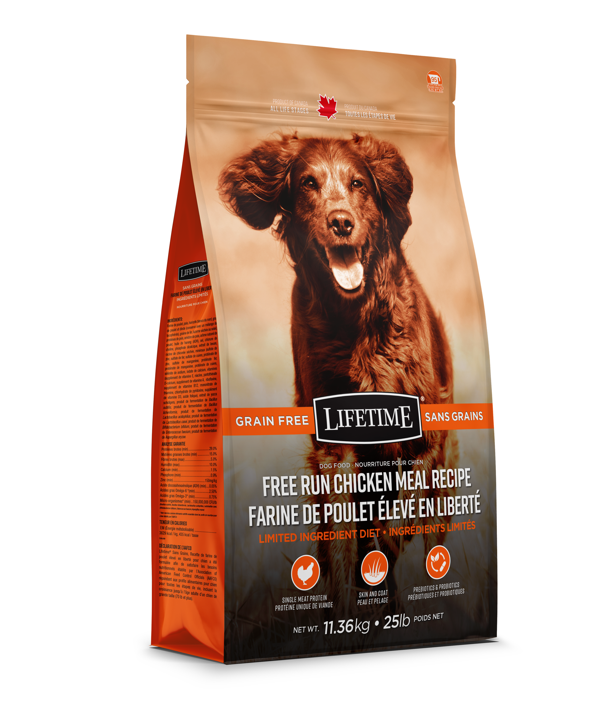 Lifetime Grain-Free, Free-Run Chicken - Lifetime Pet