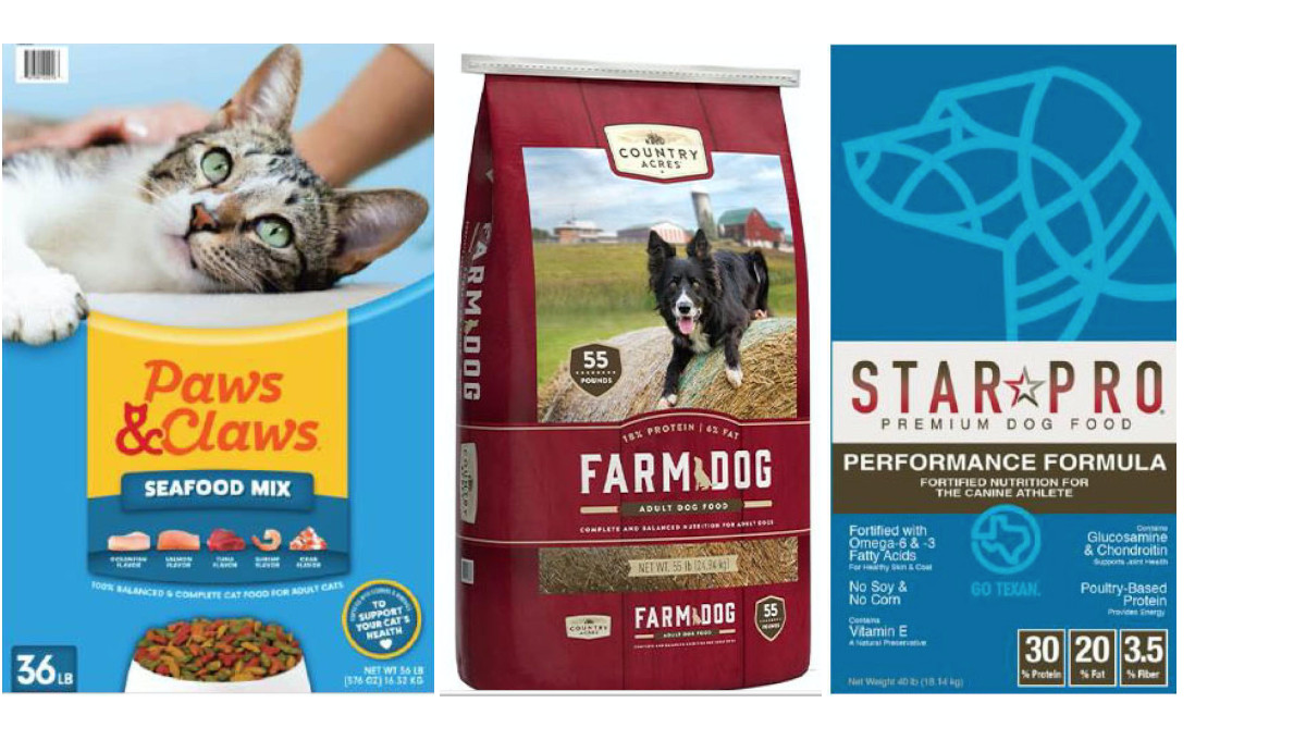 recall expanded dog and cat food
