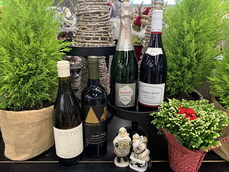 Cold Weather Wines About Town