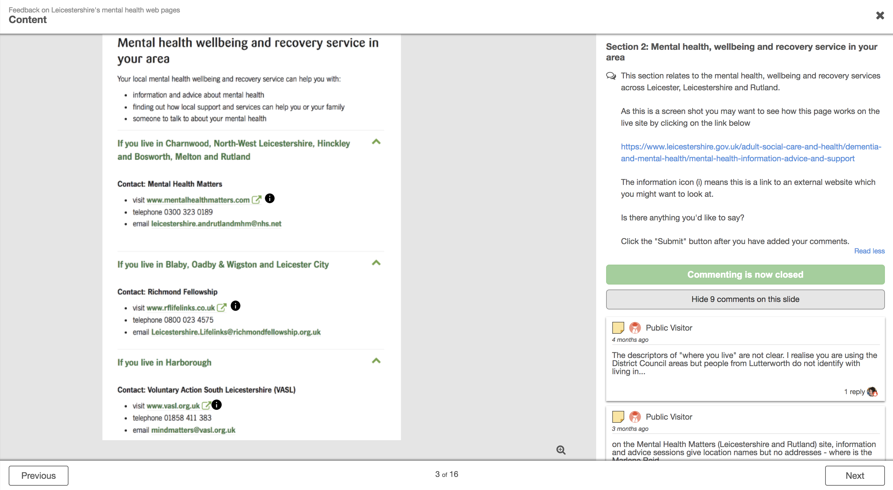 Leicestershire website forum