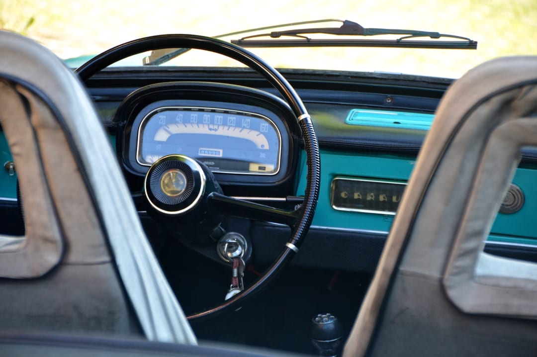 Old vintage style car