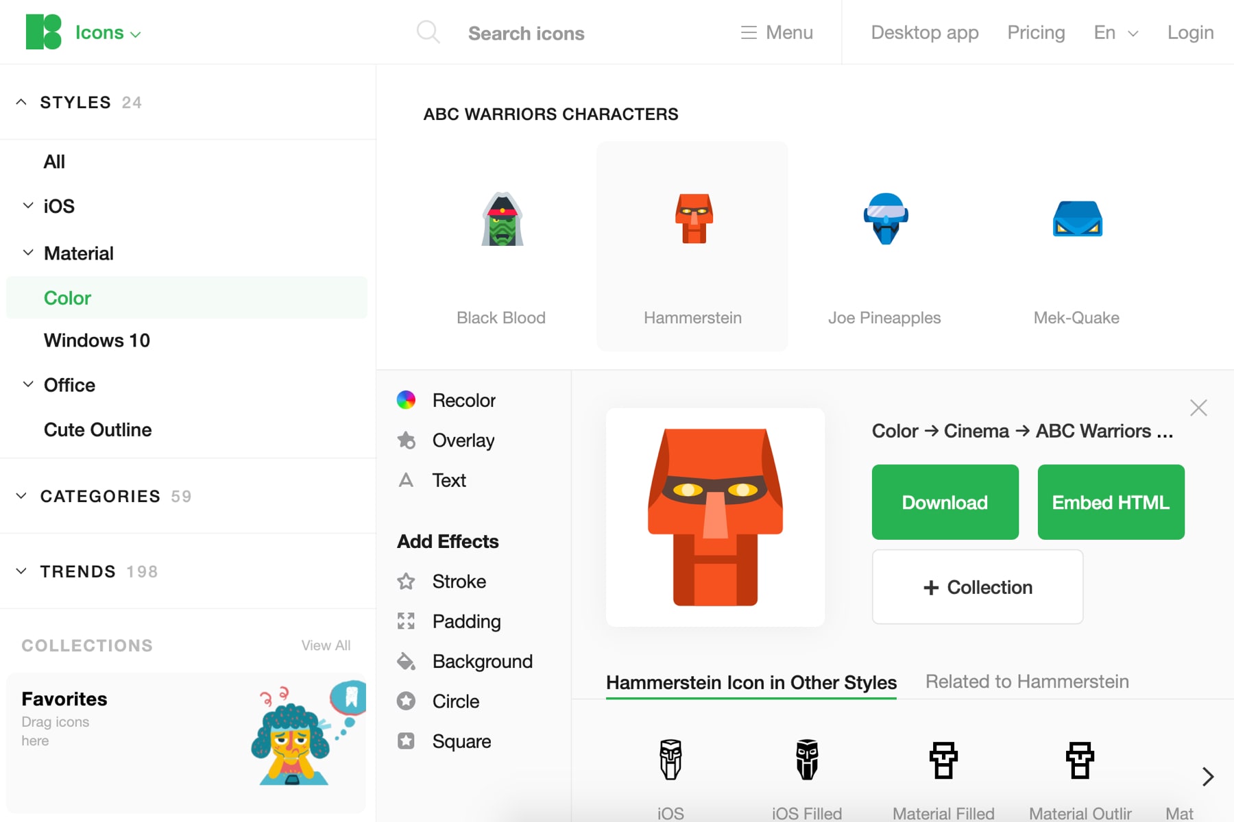 120K+ icons in different styles