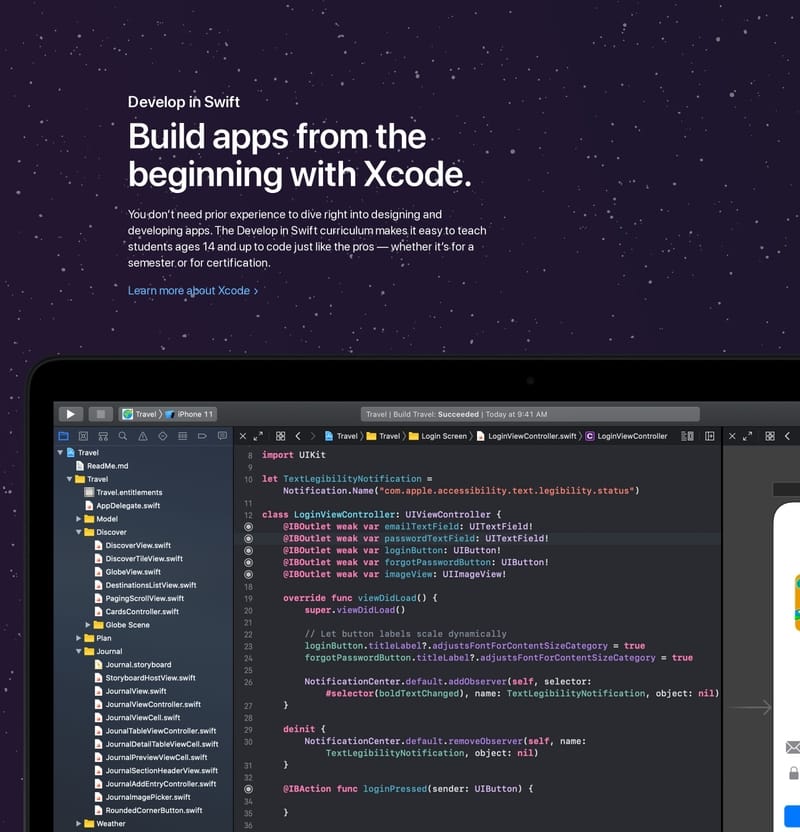 Feature for Developers with Text Editor Mockup | UI/UX Patterns