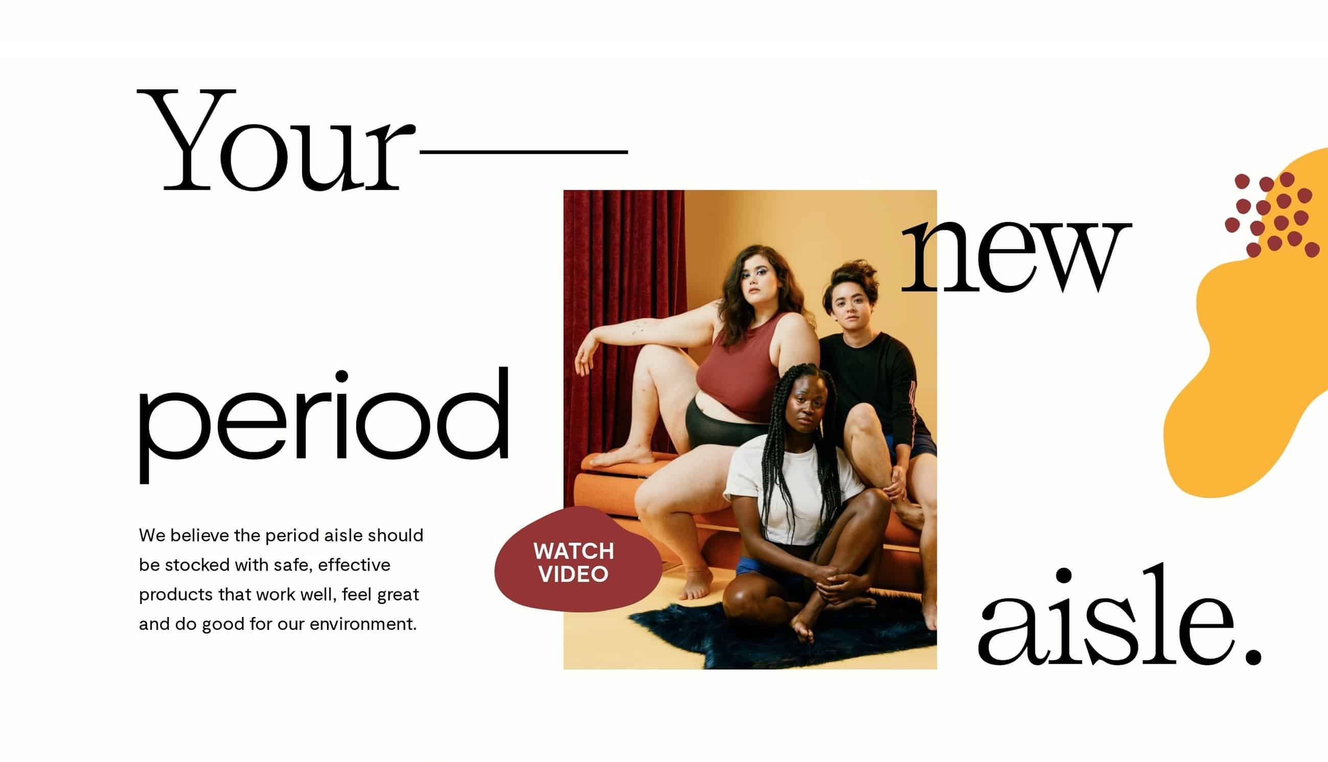 Hero Block with Unusual Headline Layout UI/UX Patterns