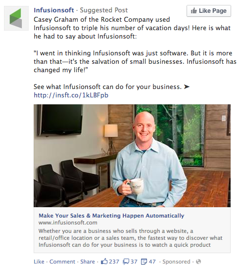 Bad - InfusionSoft