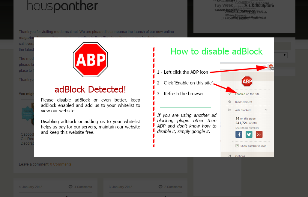 ADBLOCK-DETECTOR